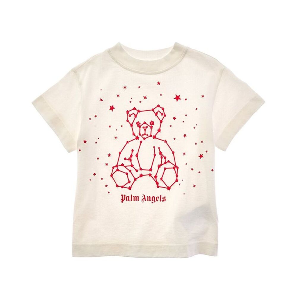 Palm Angels Girls  T-Shirt, White